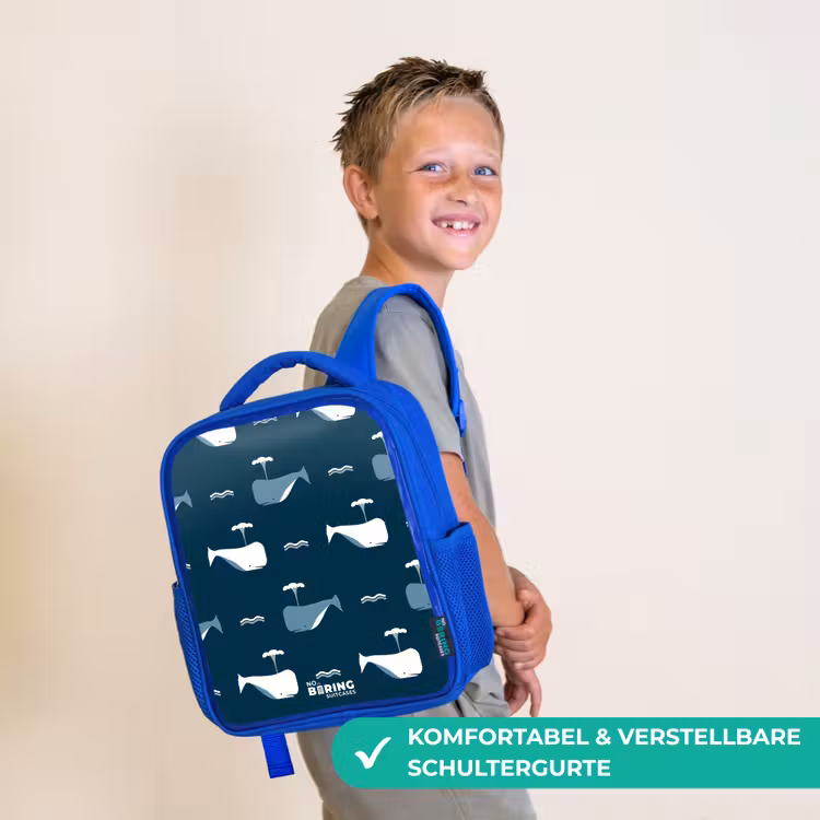Kinderrucksack - Blau - Welt der Wale — 5