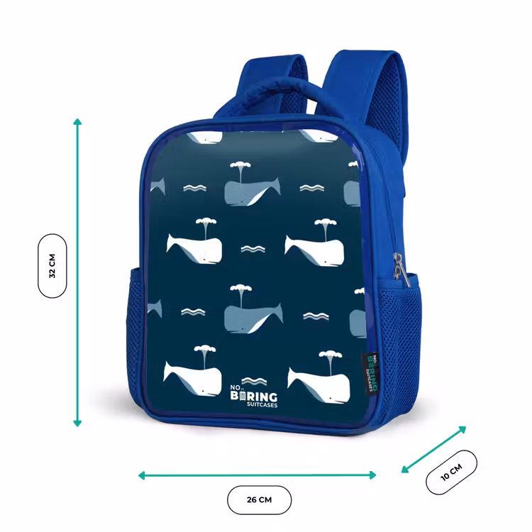 Kinderrucksack - Blau - Welt der Wale — 6