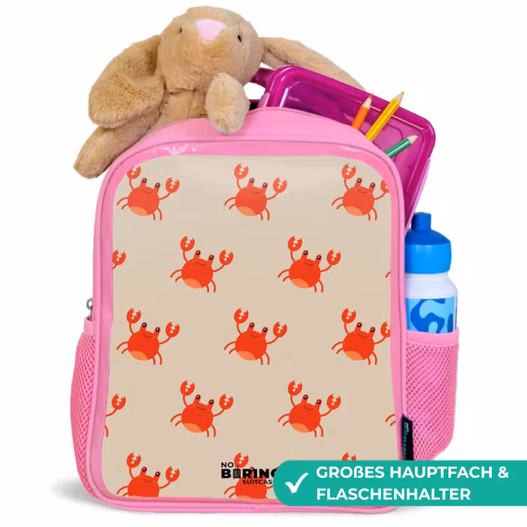 Rucksack Kind - Rosa - Krabbenproblem — 3