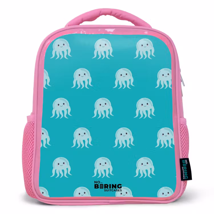 Rucksack Kind - Rosa - Niedliche Qualle — 1