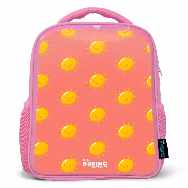 Rucksack Kind - Rosa - Sonnige Lage Koralle — 1