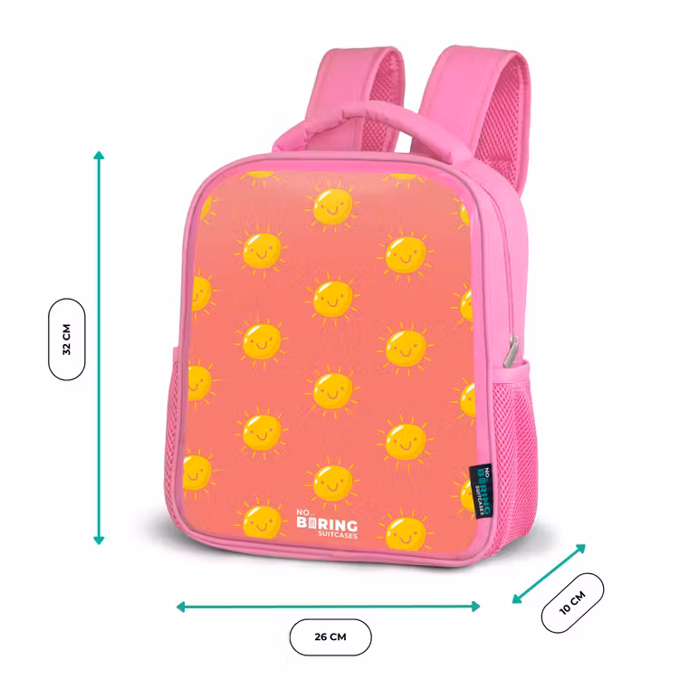 Rucksack Kind - Rosa - Sonnige Lage Koralle — 2