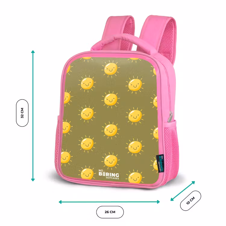 Rucksack Kind - Rosa - Sonnige Lage Oliven — 2