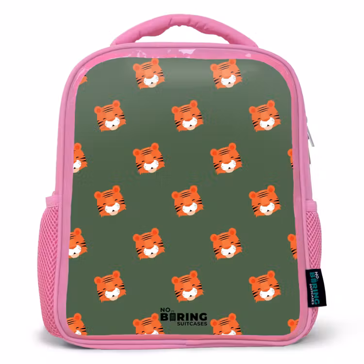 Rucksack Kind - Rosa - Tiger-Turbulenzen — 1