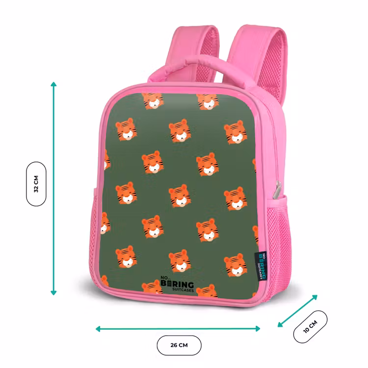 Rucksack Kind - Rosa - Tiger-Turbulenzen — 2