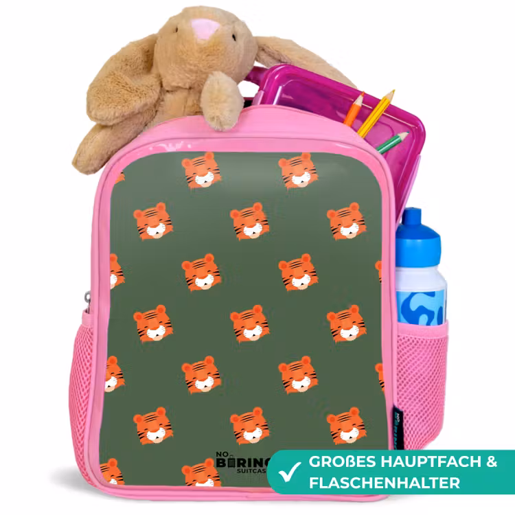 Rucksack Kind - Rosa - Tiger-Turbulenzen — 3