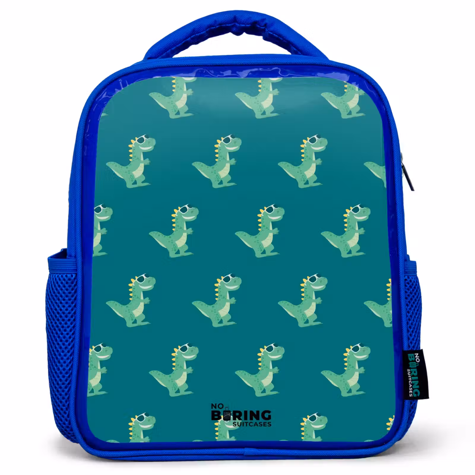 Kinderrucksack - Blau - Angaben zum Tyranosaurus — 1