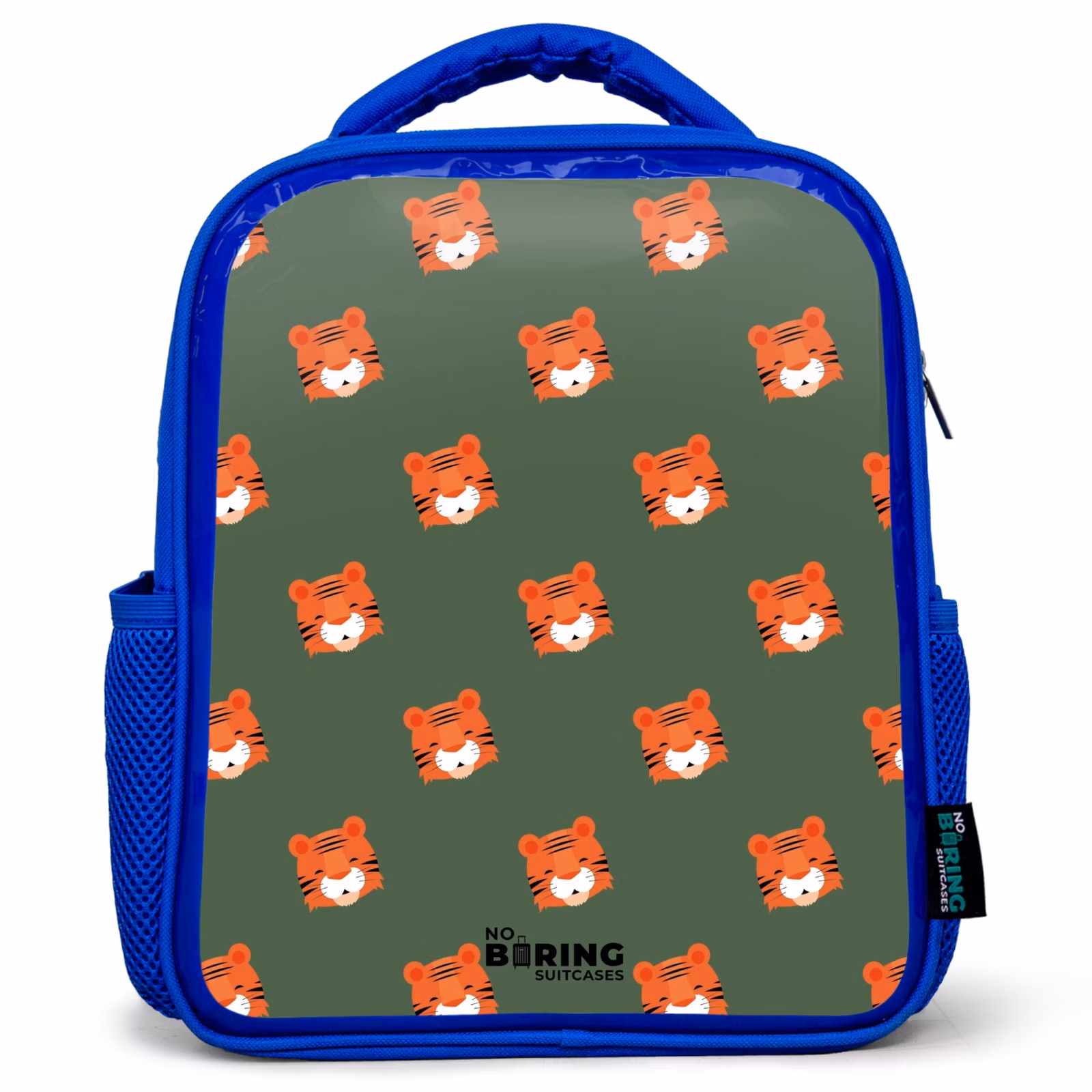 Kinderrucksack - Blau - Tiger-Turbulenzen — 1