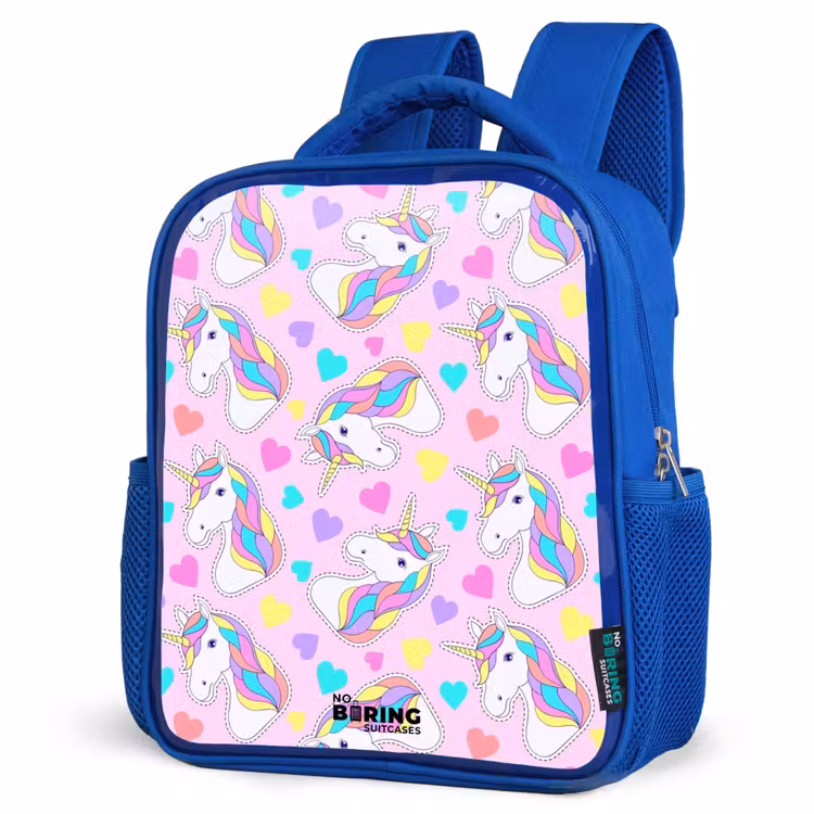 Kinderrucksack - Blau - Einhorn-Euphorie — 7