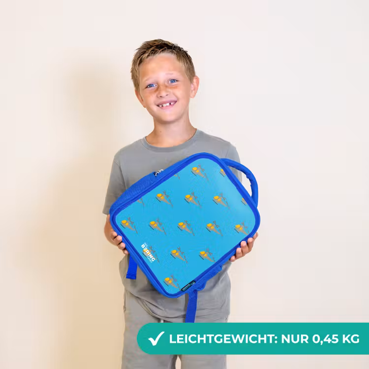 Kinderrucksack - Blau - Hubschrauber-Aufregung — 4