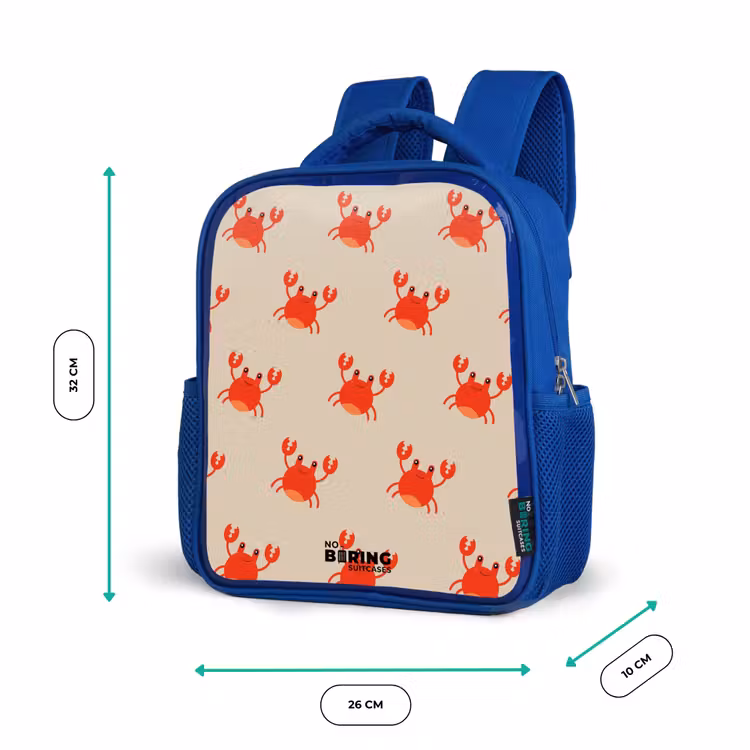 Kinderrucksack - Blau - Krabbenproblem — 6