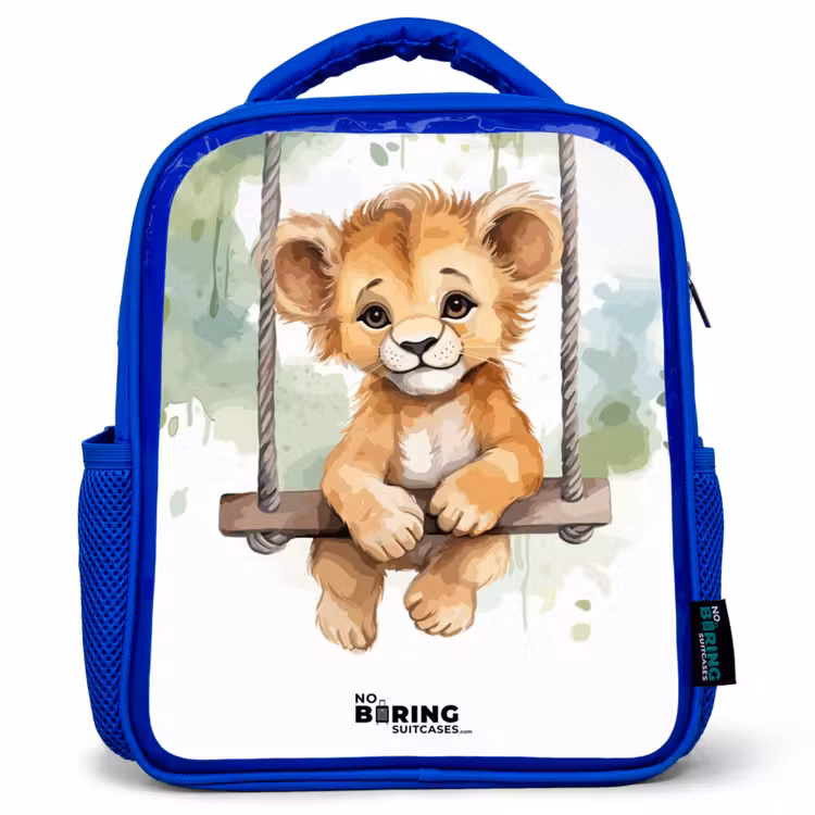 Kinderrucksack - Blau - Lukas Löwe — 1