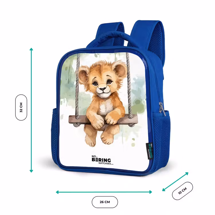 Kinderrucksack - Blau - Lukas Löwe — 6