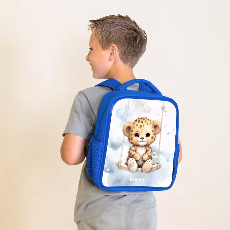Kinderrucksack - Blau - Perry Panther — 2
