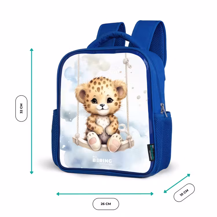 Kinderrucksack - Blau - Perry Panther — 6