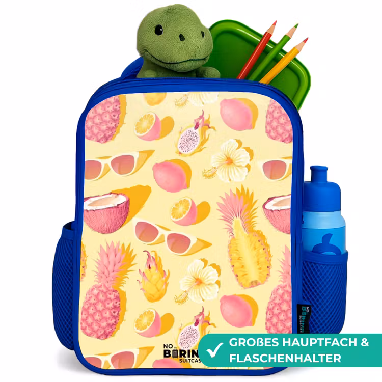 Kinderrucksack - Blau - Piña Colada — 3