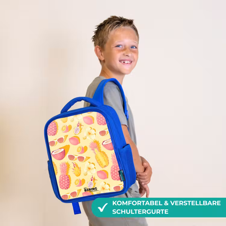 Kinderrucksack - Blau - Piña Colada — 5