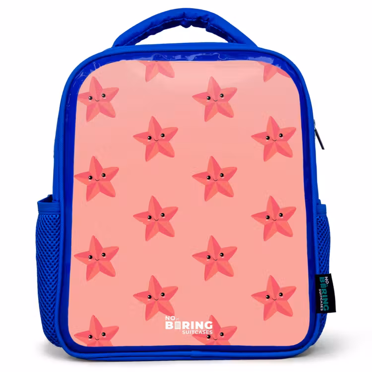 Kinderrucksack - Blau - Seestern-Sandsturm — 1