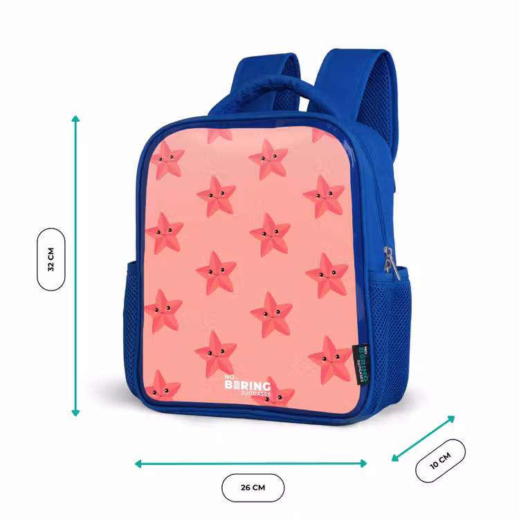 Kinderrucksack - Blau - Seestern-Sandsturm — 6