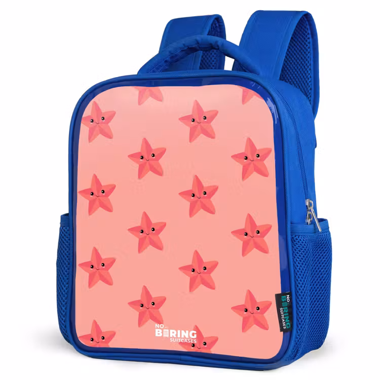 Kinderrucksack - Blau - Seestern-Sandsturm — 7