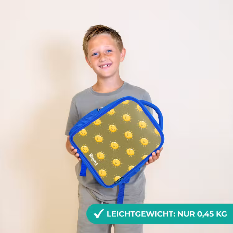 Kinderrucksack - Blau - Sonnige Lage Oliven — 4