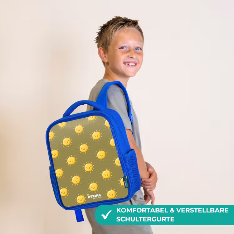 Kinderrucksack - Blau - Sonnige Lage Oliven — 5