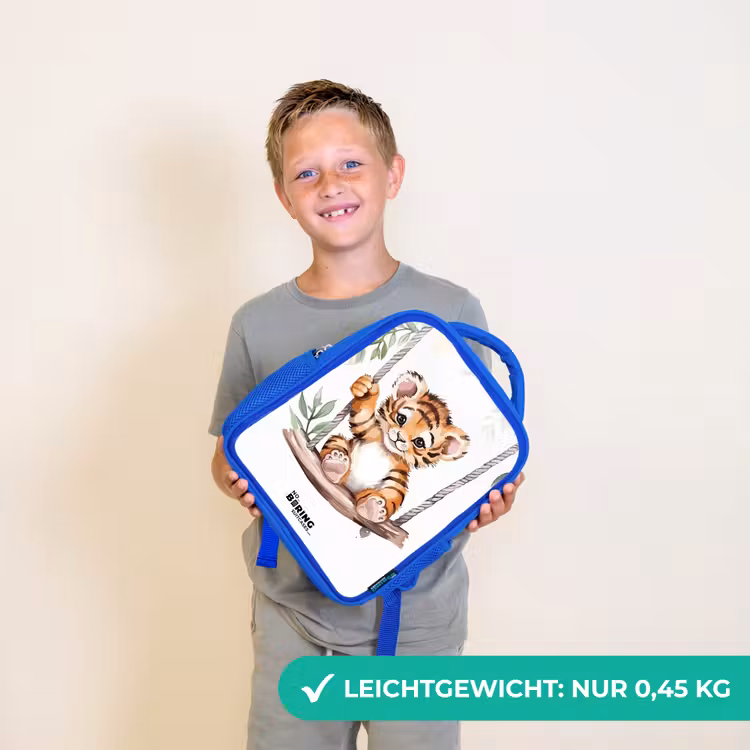 Kinderrucksack - Blau - Timo-Tiger — 4