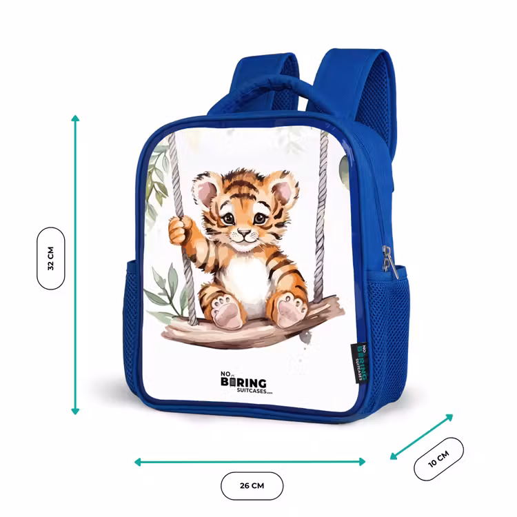 Kinderrucksack - Blau - Timo-Tiger — 6
