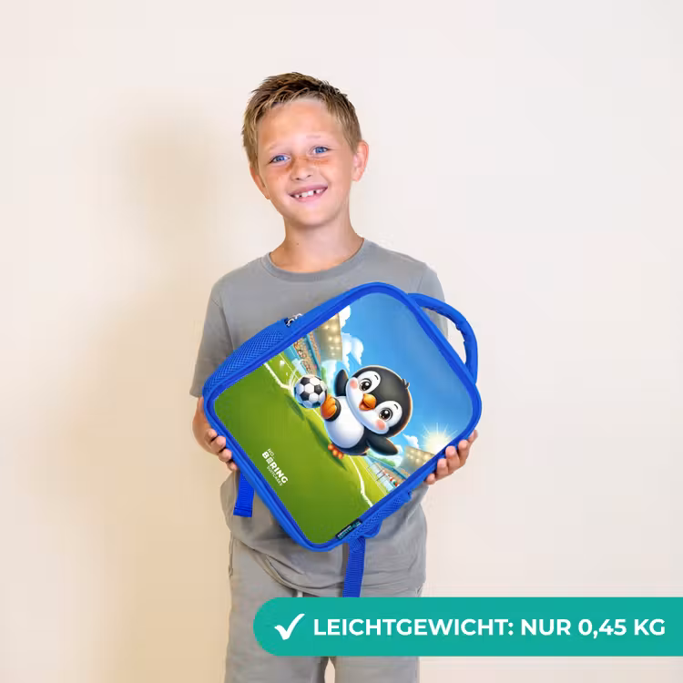 Kinderrucksack - Blau - Elfmeterpinguin — 4