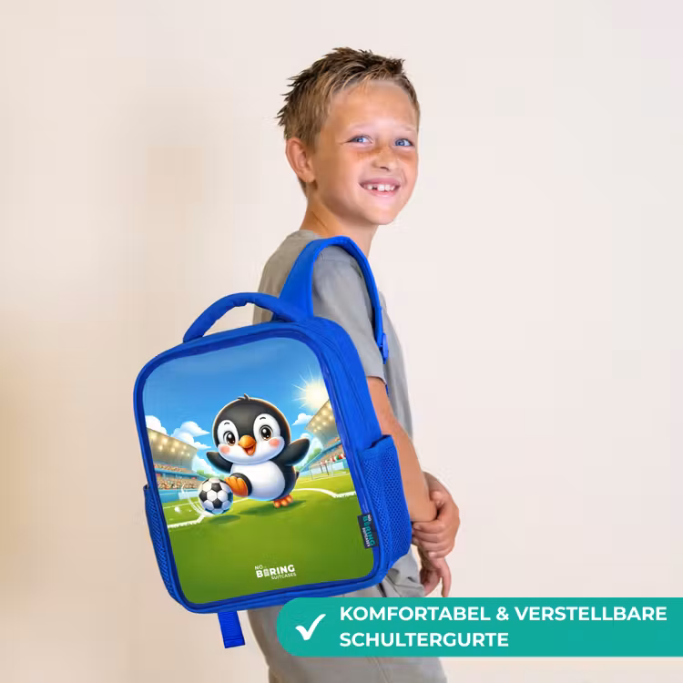 Kinderrucksack - Blau - Elfmeterpinguin — 5