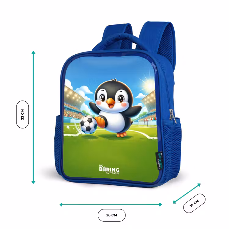 Kinderrucksack - Blau - Elfmeterpinguin — 6