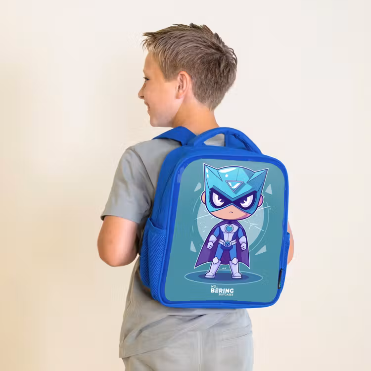 Kinderrucksack - Blau - Türkisfarbener Tornado — 2