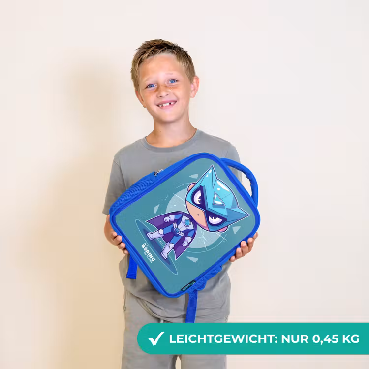 Kinderrucksack - Blau - Türkisfarbener Tornado — 4