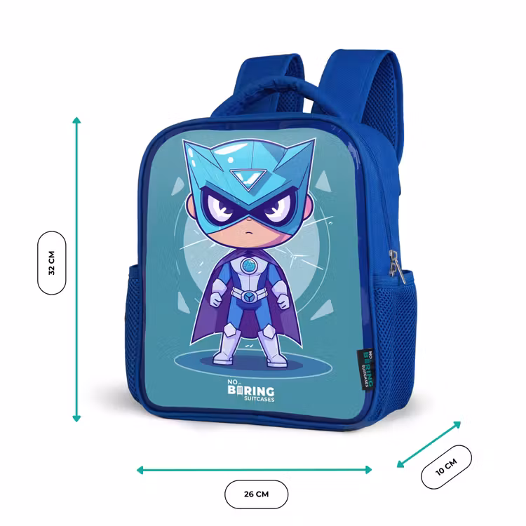 Kinderrucksack - Blau - Türkisfarbener Tornado — 6