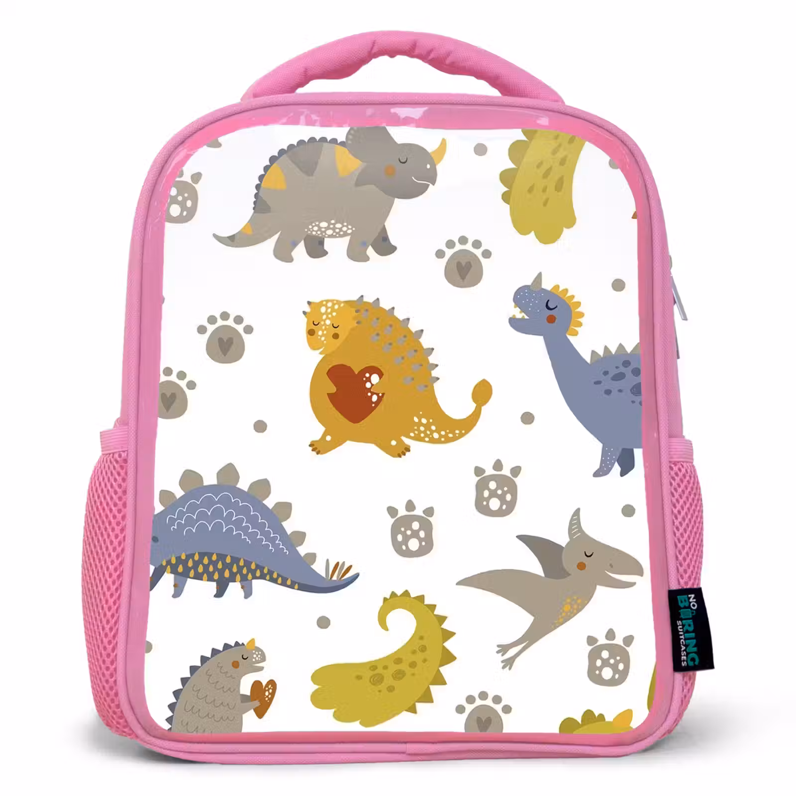 Kinderrucksack - Rosa - Dinosaurier - Kinder - Design - Jungen - Mädchen — 1