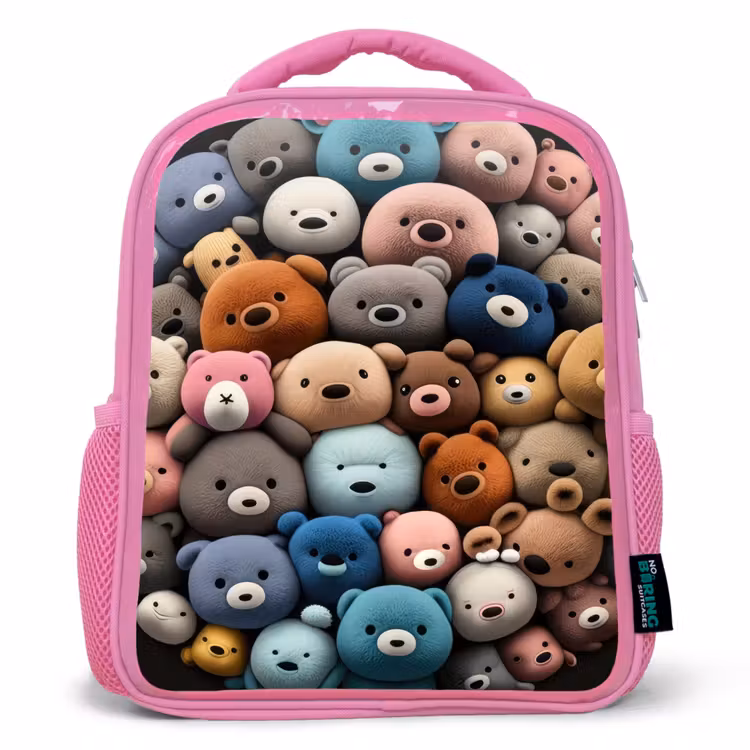 Kinderrucksack - Rosa - Bärenparty — 1