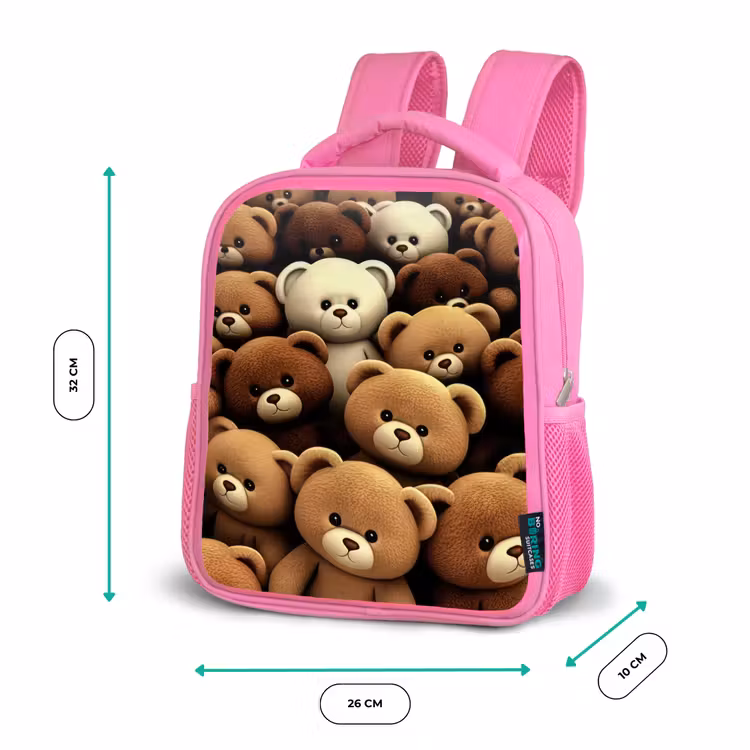 Kinderrucksack - Rosa - Beregezellig — 2
