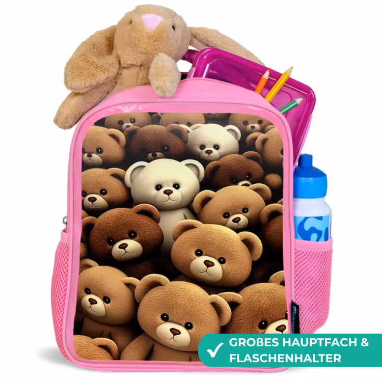 Kinderrucksack - Rosa - Beregezellig — 3