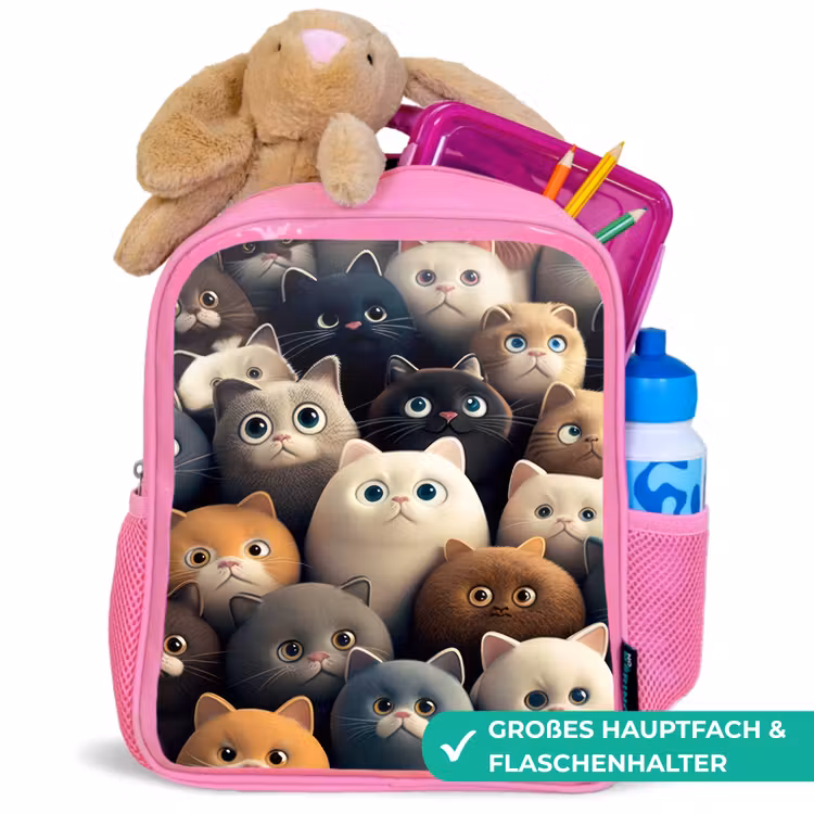 Kinderrucksack - Rosa - Höflichkeit — 3