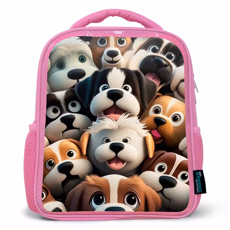 Kinderrucksack - Rosa - Kläffende Bengels — 1
