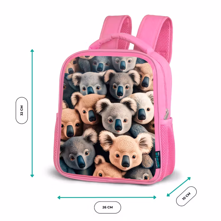Kinderrucksack - Rosa - Koala Kapriolen — 2