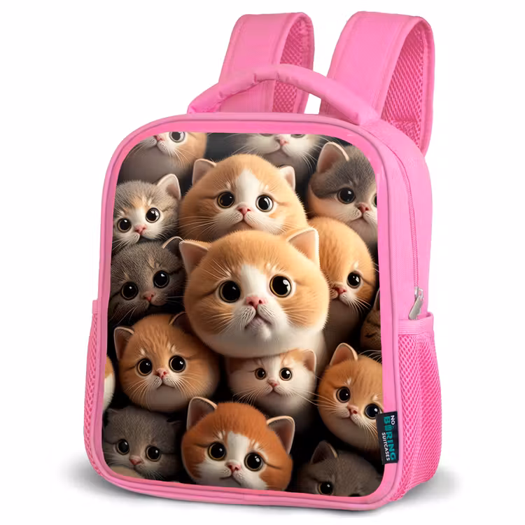 Kinderrucksack - Rosa - Kuschelige Katzen — 4