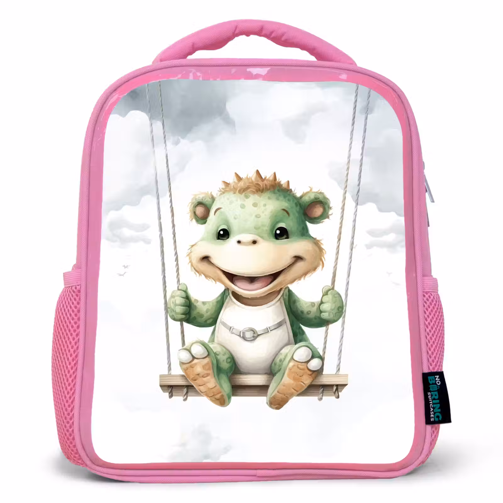 Kinderrucksack - Rosa - Drache - Tierbaby - Kinder — 1