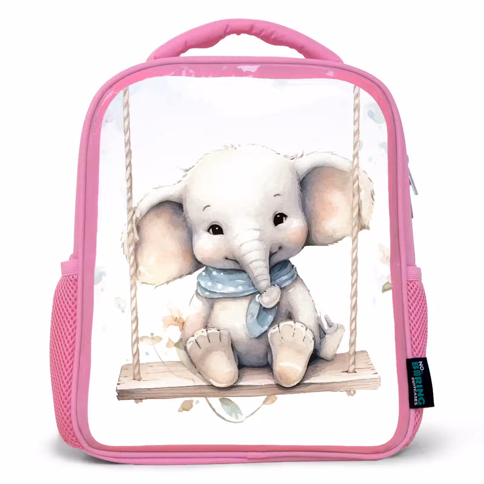 Kinderrucksack - Rosa - Elefant - Tier - Kinder — 1