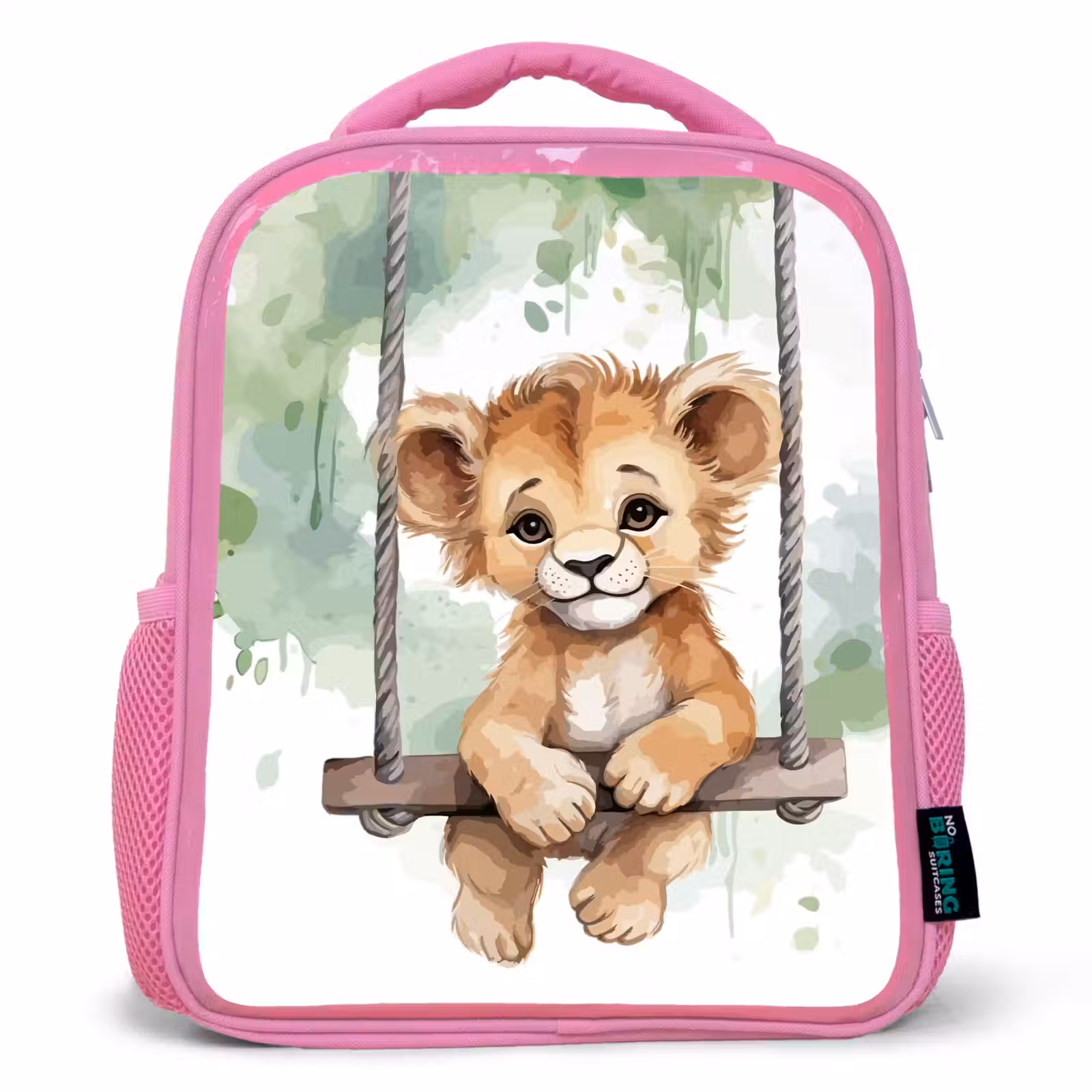 Kinderrucksack - Rosa - Löwe - Tier - Kinder - Dschungel — 1