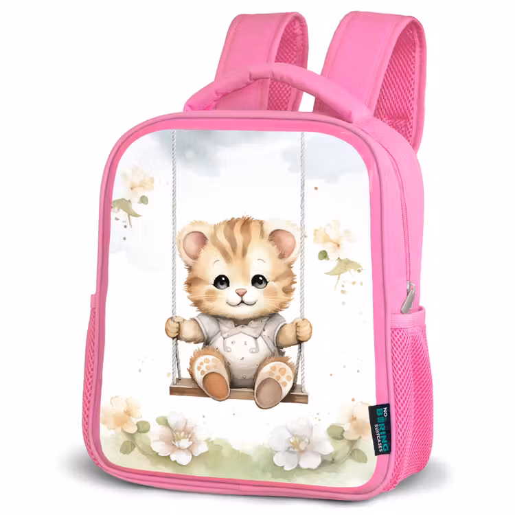 Kinderrucksack - Rosa - Bär - Baby - Tier - Kinder — 4