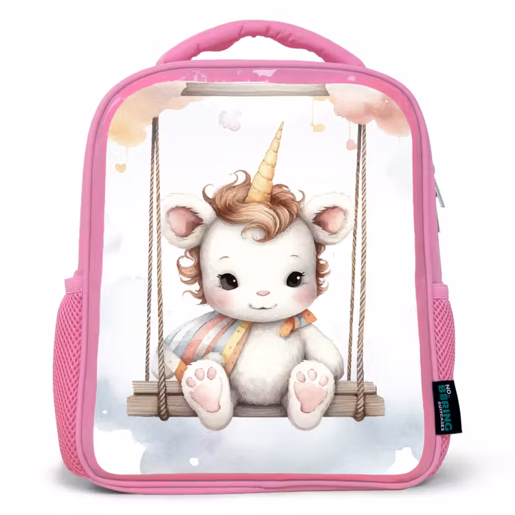Kinderrucksack - Rosa - Einhorn - Tier - Kinder - Einhorn — 1