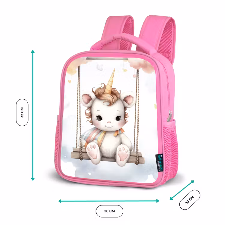Kinderrucksack - Rosa - Einhorn - Tier - Kinder - Einhorn — 2