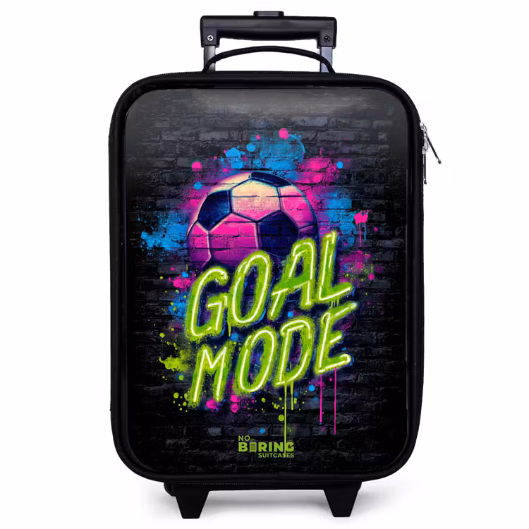 Kinderkoffer - Neon - Graffiti - Fußball - Farbenfroh — 1