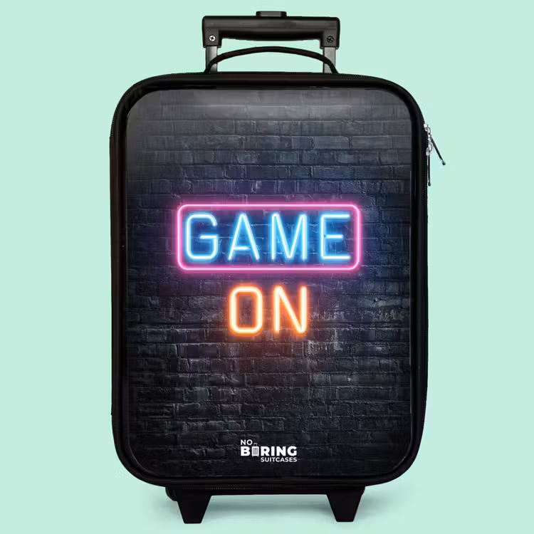 Kinderkoffer - Spiel - Buchstaben - Neon — 3